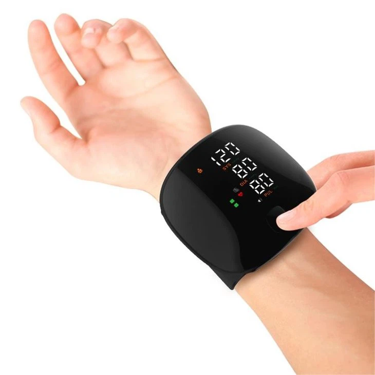 Heart Rate Type Watch Rechargeable Smart Ring Medical Equipment Portable Wrist Strap Sphygmomanometer Digital Blood Pressure Monitor
